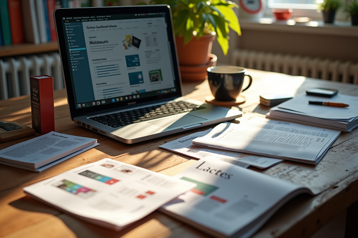 logiciel mise en page